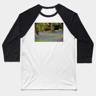 Bluebell Woods Basildon Park Berkshire UK Baseball T-Shirt